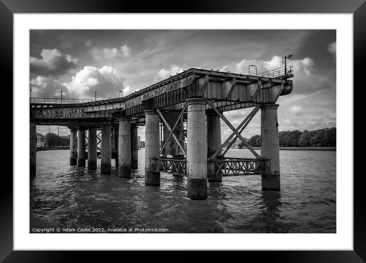 Greenwich TfL Electric Power Station Framed Mounted Print by Adam Cooke