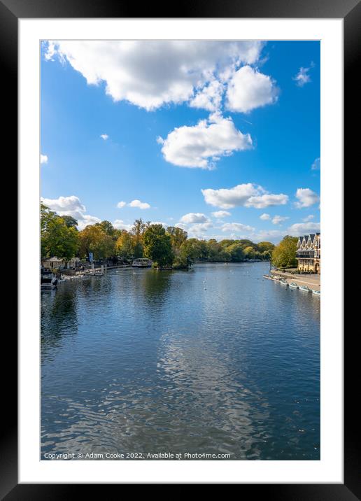 River Thames | Windsor Framed Mounted Print by Adam Cooke