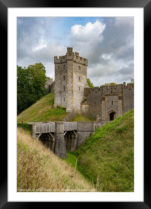 Arundel Castle | Arundel Framed Mounted Print by Adam Cooke