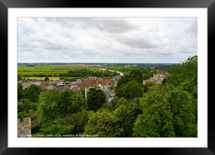Arundel | West Sussex Framed Mounted Print by Adam Cooke