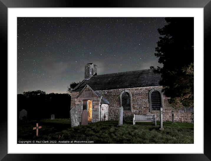 The Plough over St. Mary's, Outhgill. Framed Mounted Print by Paul Clark