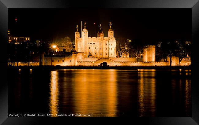 Tower Hill London Framed Print by Rashid Aslam