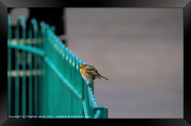 Perspective Framed Print by Ste Jones