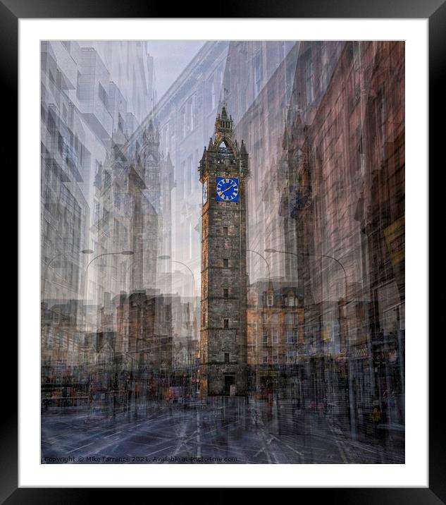 The Tolbooth, Glasgow Framed Mounted Print by Mike Farrance