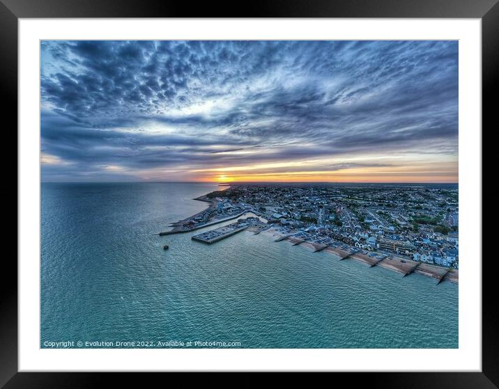 Outdoor  Framed Mounted Print by Evolution Drone