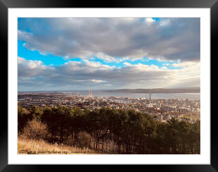 Dundee Framed Mounted Print by Steven McNamee