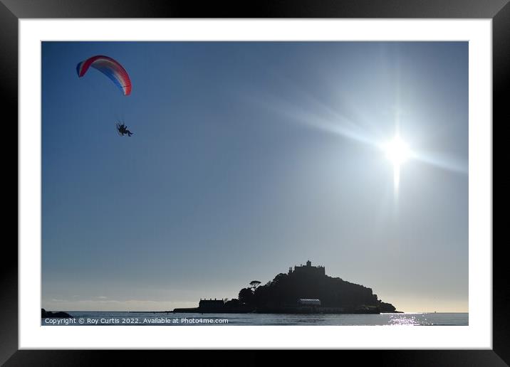 Flying High Framed Mounted Print by Roy Curtis