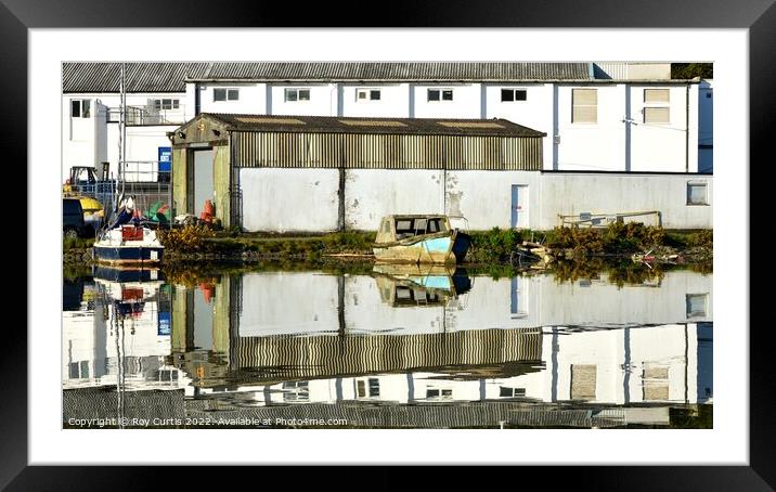 Urban Decay Framed Mounted Print by Roy Curtis