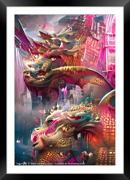 Dragons Back Hong Kong Framed Mounted Print by Mike Hardisty