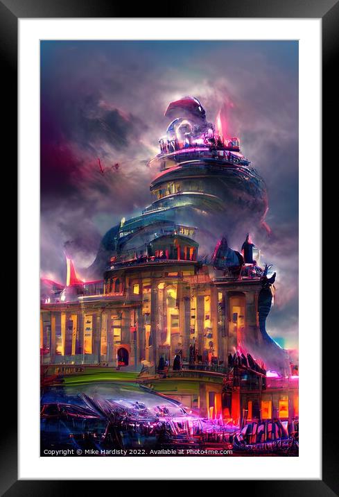 Reichstag Berlin  Framed Mounted Print by Mike Hardisty