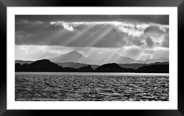 Jura clouds Framed Mounted Print by Tim King