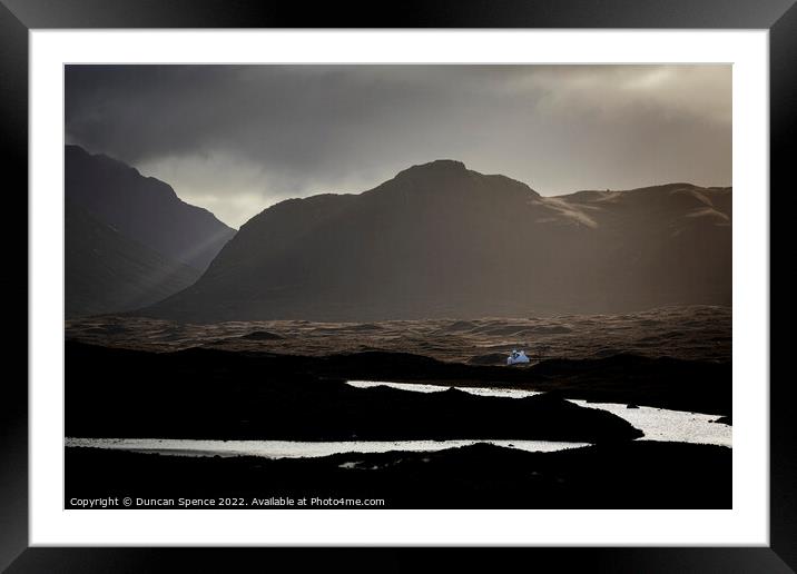 The Lonely House, Isle of Skye. Framed Mounted Print by Duncan Spence
