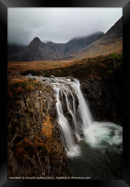 The Fairy Pools, Isle of Skye. Framed Print by Duncan Spence