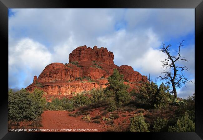 Bell Rock Framed Print by Donna Kennedy