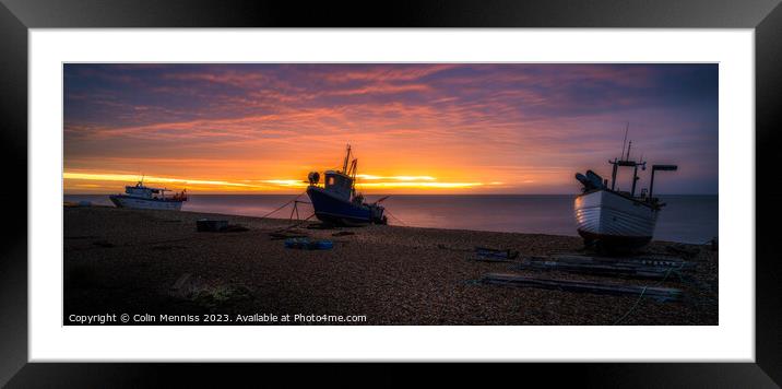 Resting Framed Mounted Print by Colin Menniss