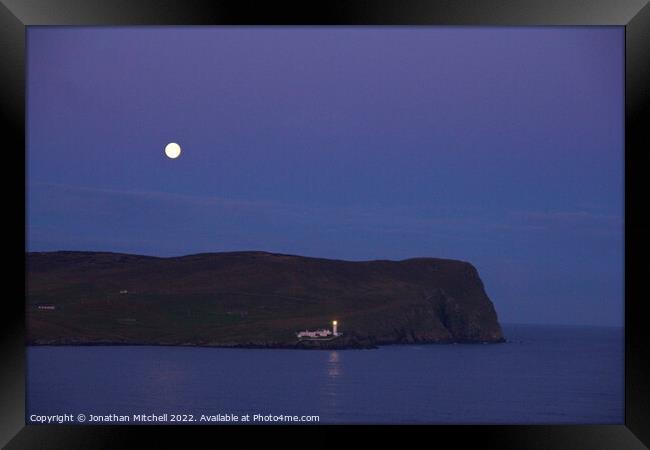 Isle of Noss, Shetland Islands, Scotland, 2011 Framed Print by Jonathan Mitchell