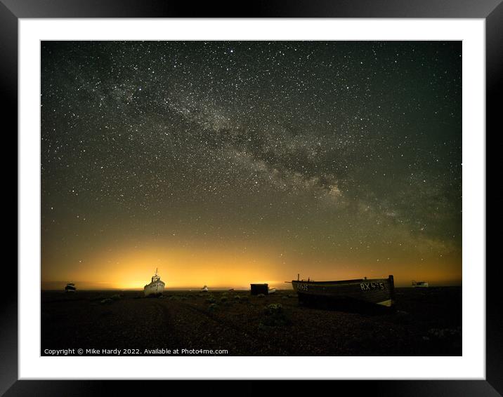 Dungeness Astro Plains Framed Mounted Print by Mike Hardy