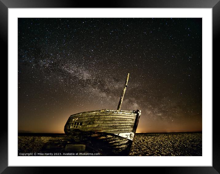 JennyRay rocks the Milky Way Framed Mounted Print by Mike Hardy