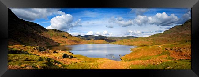 Easedale Tarn Framed Print by Andreas Vitting