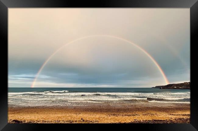Somewhere over the Rainbow  Framed Print by Lorna-Jain Dargue