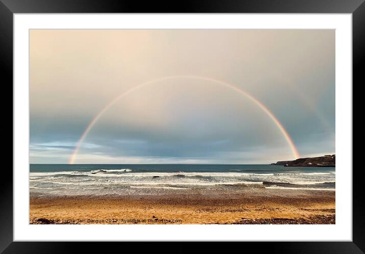 Somewhere over the Rainbow  Framed Mounted Print by Lorna-Jain Dargue