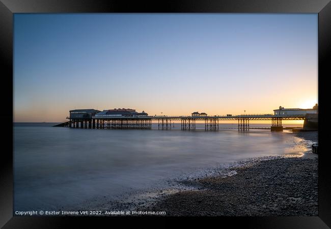 Sunrise in Norfolk Framed Print by Eszter Imrene Virt