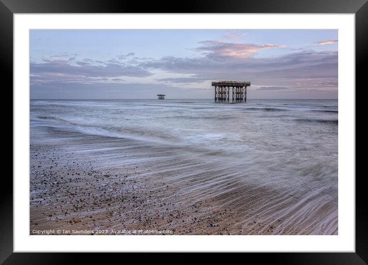 Sizewell Cooling Towers Framed Mounted Print by Ian Saunders