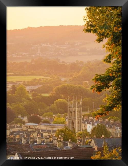 St Saviour’s Church glows in a golden morning Framed Print by Rowena Ko