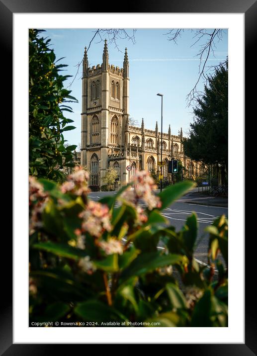 Photography of cotswold city Bath, somerset, UK  Framed Mounted Print by Rowena Ko