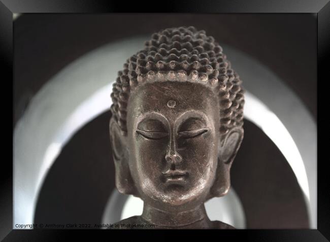 Thai Buddha Framed Print by Anthony Clark