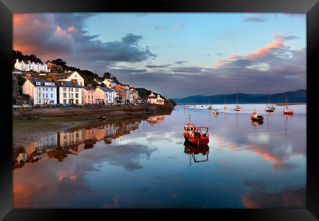 Aberdovey and the Dovey Estuary Framed Print by Dave Urwin