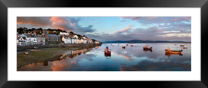 Aberdovey Panorama  Framed Mounted Print by Dave Urwin