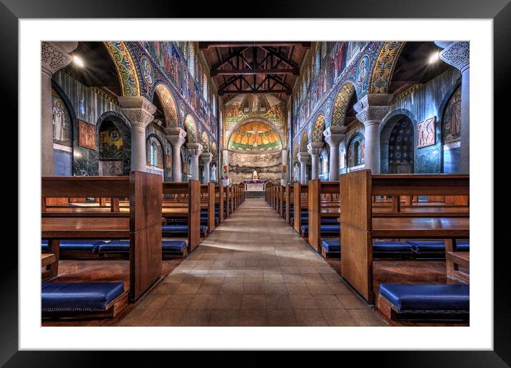 Sacred Heart RC Church, Droitwich-Spa Framed Mounted Print by Dave Urwin