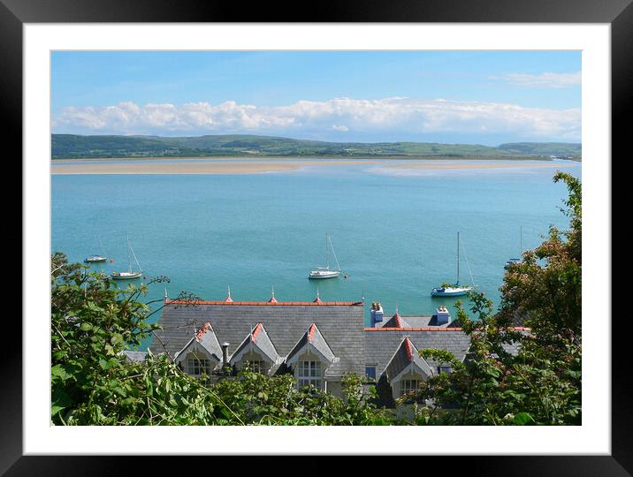 View Across The Dovey Estuary  Framed Mounted Print by Dave Urwin