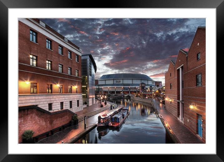 Down By The Canal Framed Mounted Print by Dave Urwin