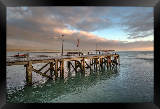 Aberdovey Jetty Framed Print by Dave Urwin