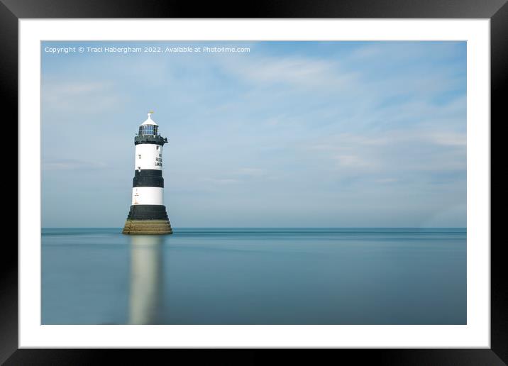 Penmon Lighthouse  Framed Mounted Print by Traci Habergham