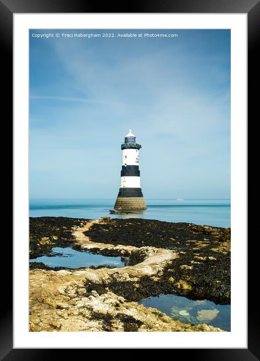 Penmon Lighthouse Framed Mounted Print by Traci Habergham