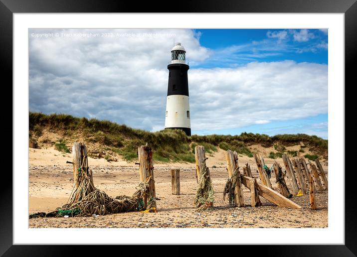 Spurn Point Lighthouse Framed Mounted Print by Traci Habergham