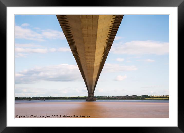 Humber Bridge Framed Mounted Print by Traci Habergham