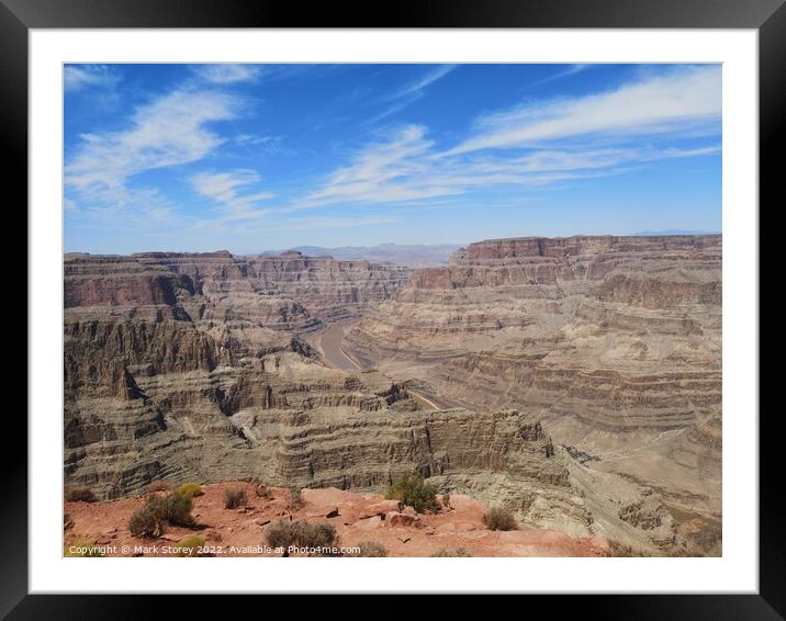 Grand Canyon  Framed Mounted Print by Mark Storey