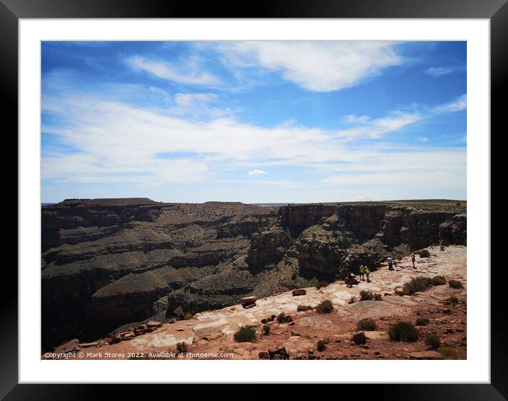 Grand Canyon Framed Mounted Print by Mark Storey