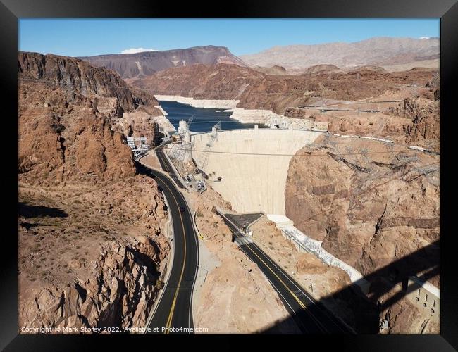 Hoover Dam Framed Print by Mark Storey