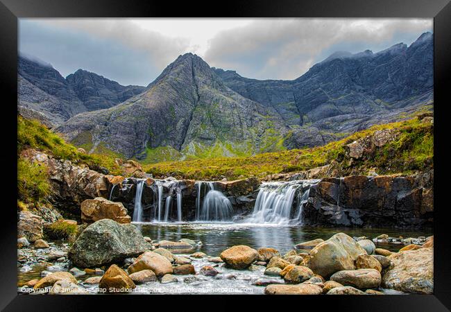 The Fairy Pools of Skye Framed Print by Storyography Photography