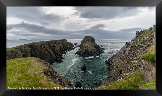 Hell's Hole in Ireland Framed Print by Storyography Photography