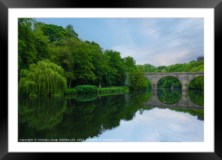 Prebends Bridge Framed Mounted Print by Storyography Photography
