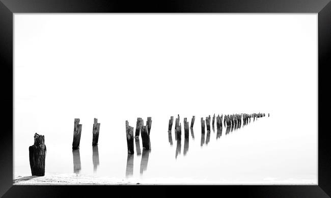 Reflections into Infinity Framed Print by Shaun Sharp