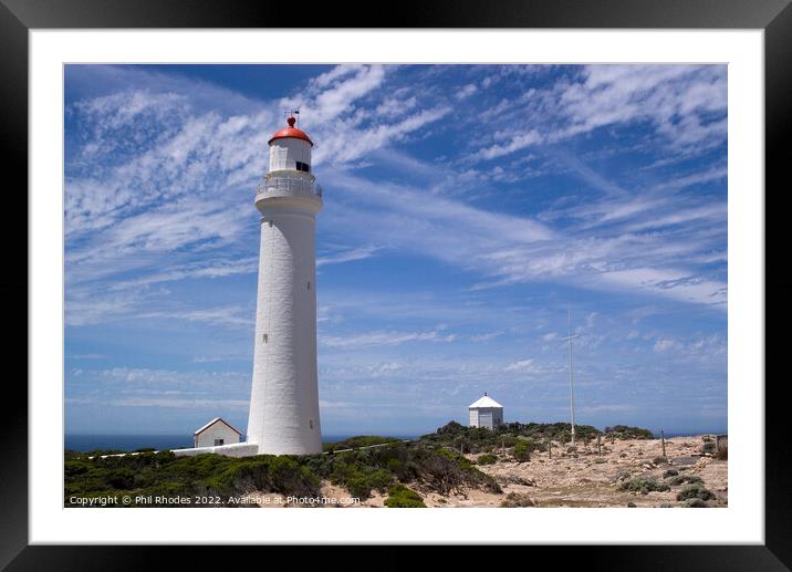 Cape Nelson Lighthouse Framed Mounted Print by Phil Rhodes