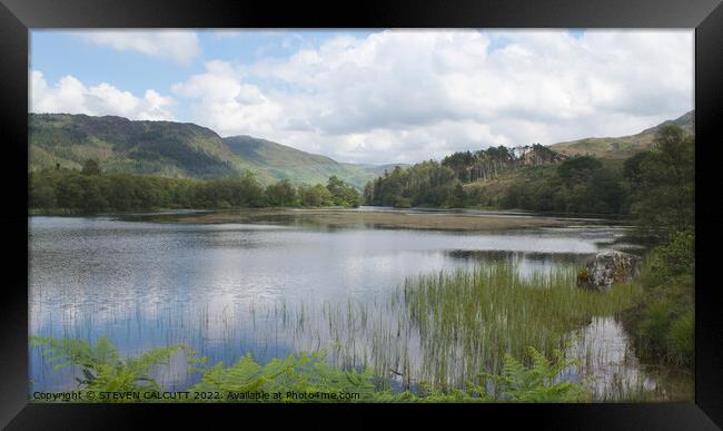 Loch Trool Scotland Framed Print by STEVEN CALCUTT