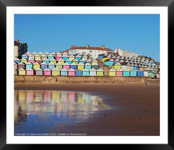 Walton on the Naze - Beach Photography Framed Mounted Print by Joanna McCudden